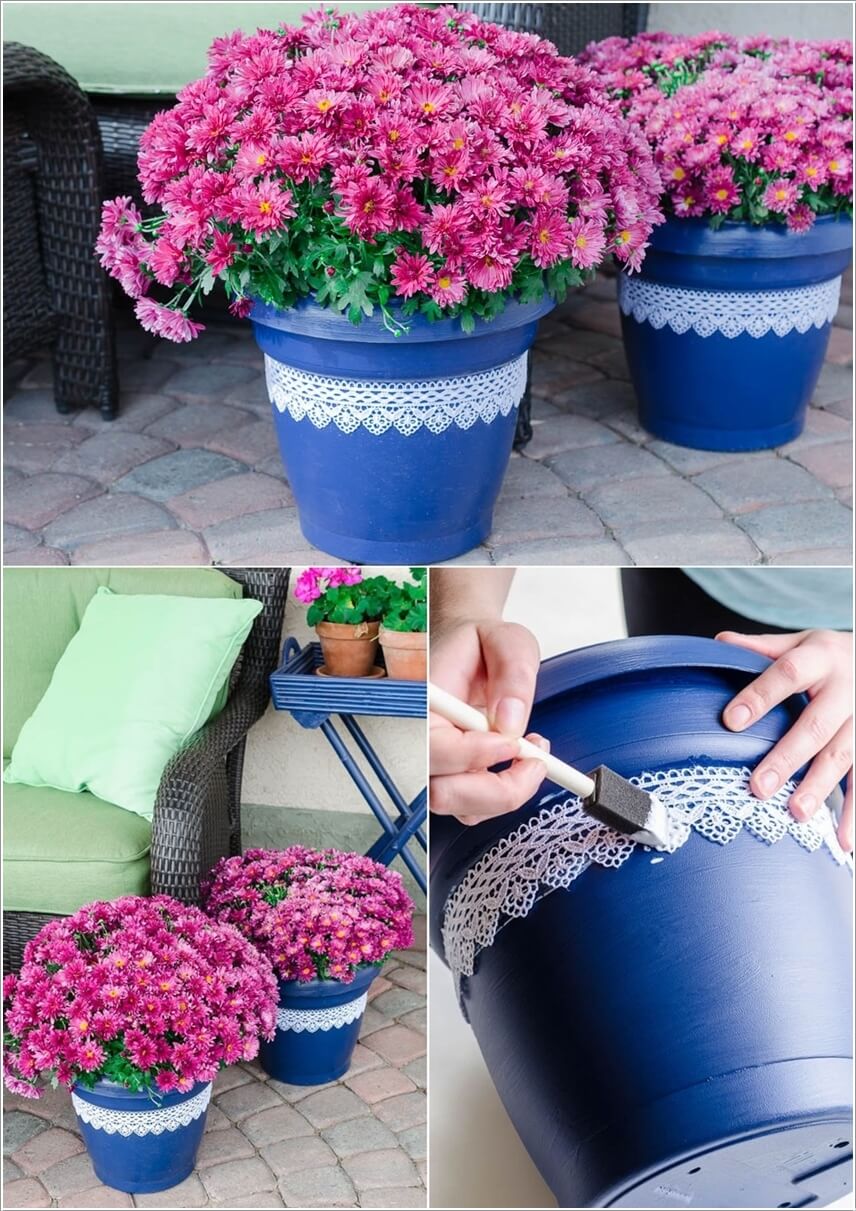 10 Fun Ideas to Decorate Your Flower Pots