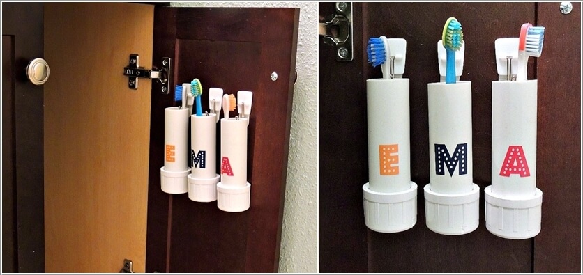 Toothbrush Storage Ideas