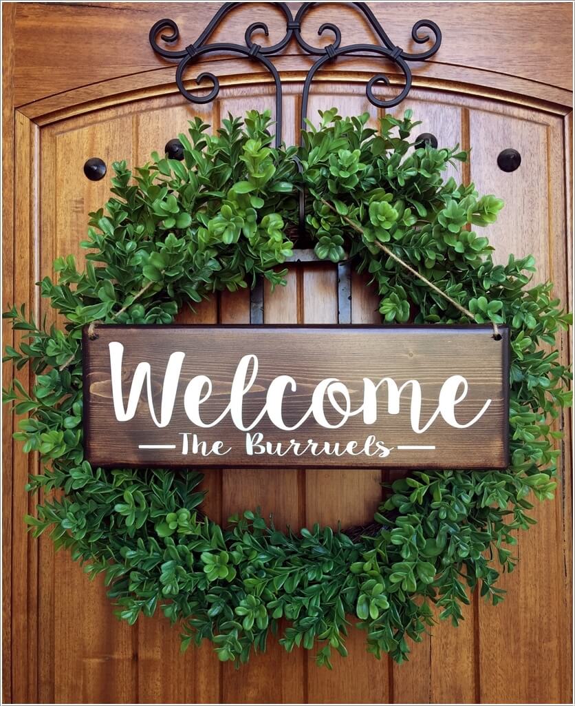 Front Door Welcome Signs 