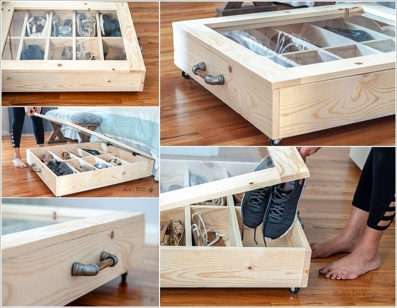 DIY Under Bed Storage Ideas