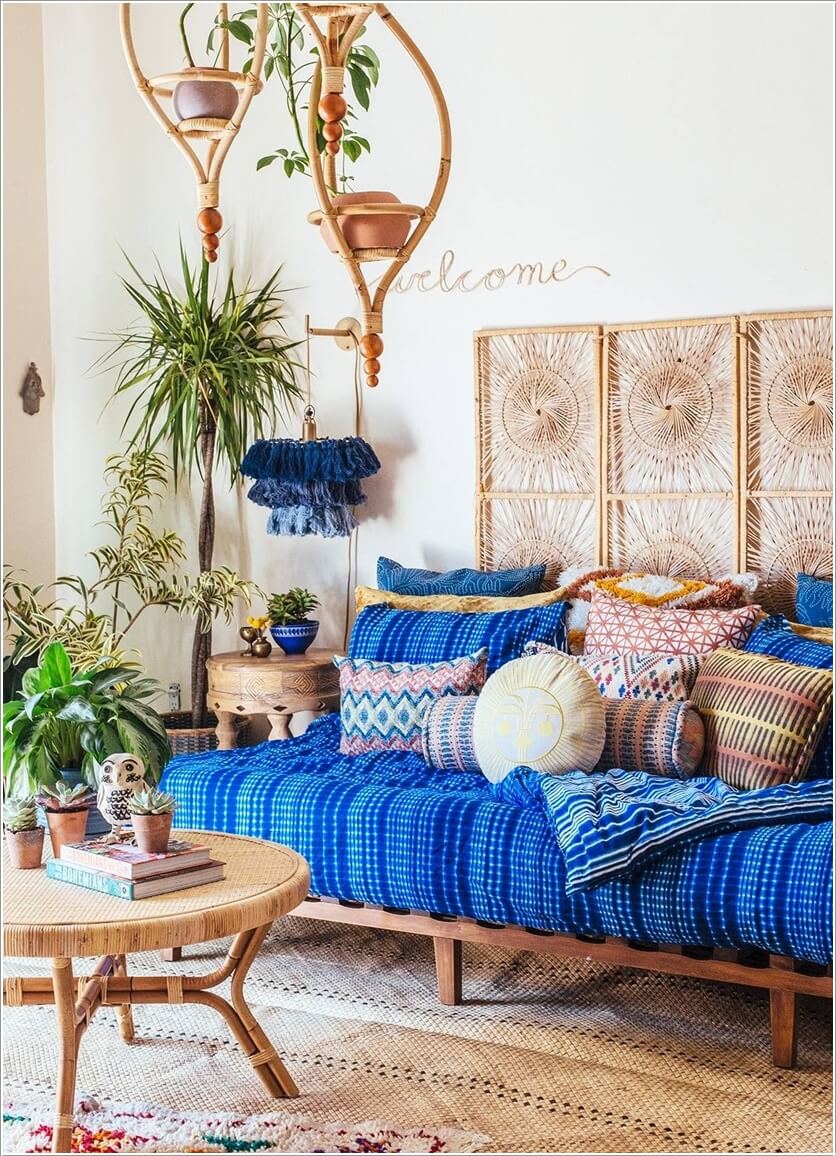 bohemian living room