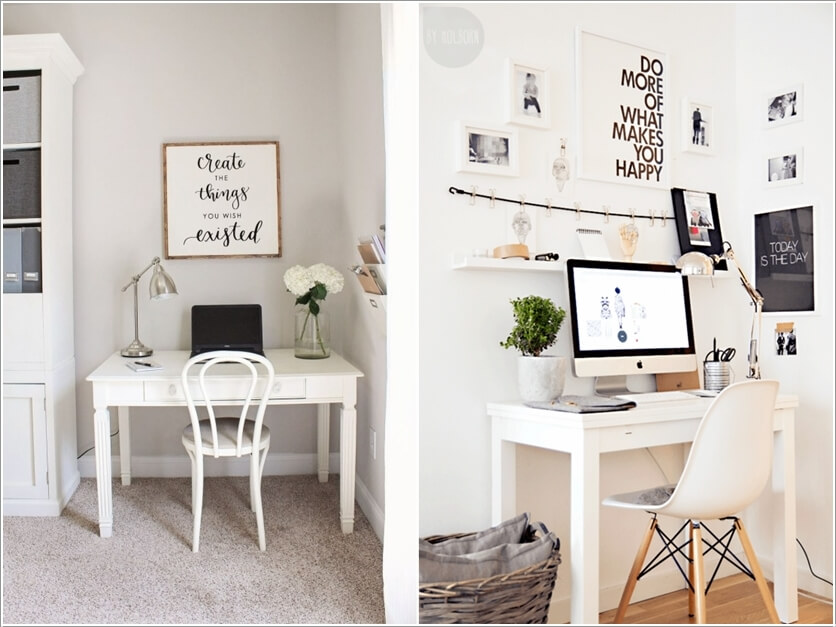 How to Bring Cheer to a Home Office