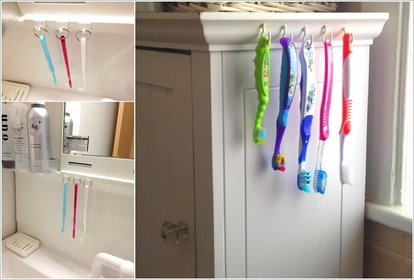 Toothbrush Storage Ideas