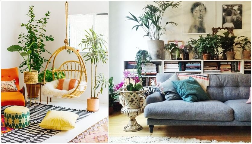 bohemian living room