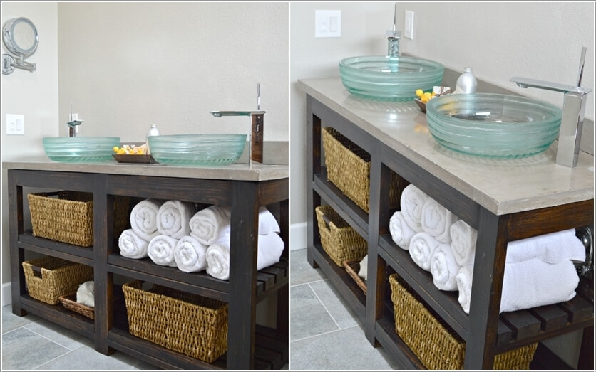 10 Bathroom Vanity Storage Ideas, Bathroom Vanity Baskets