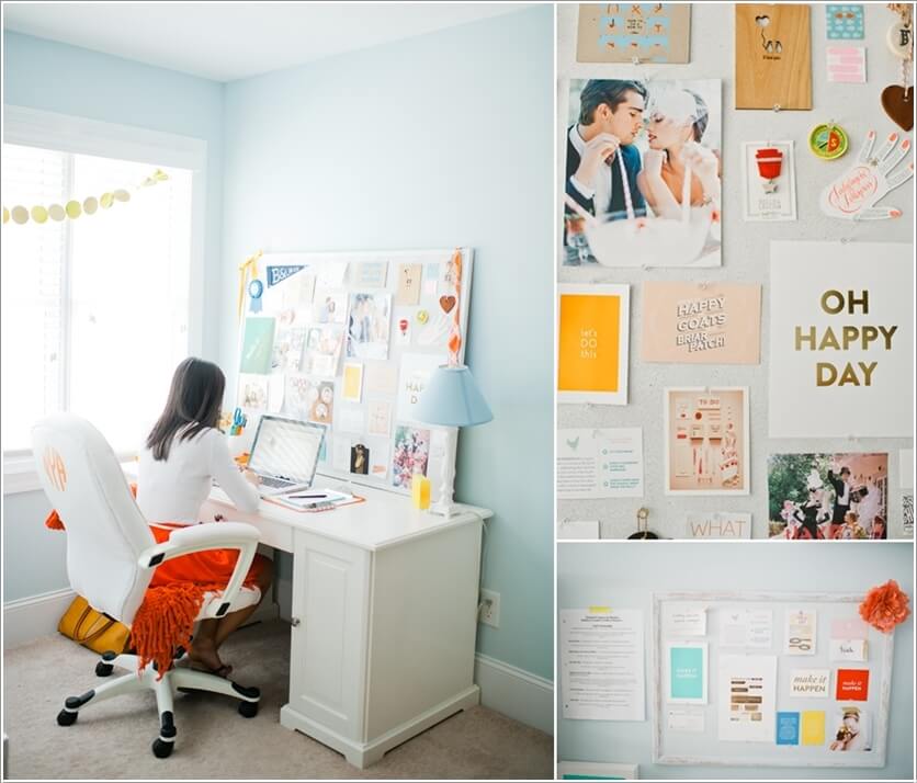 How to Bring Cheer to a Home Office