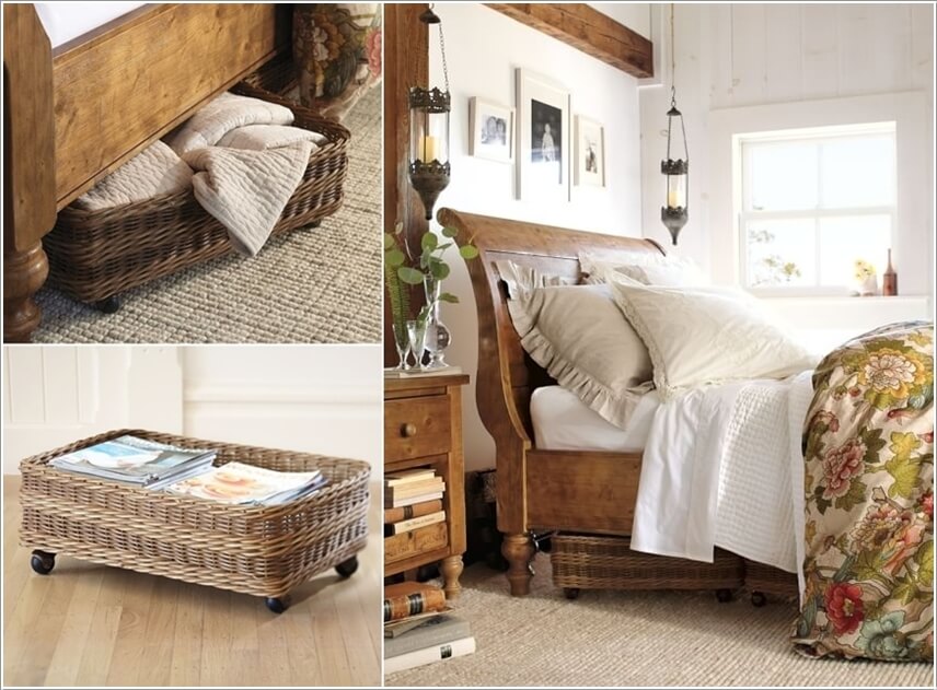 DIY Under Bed Storage Ideas