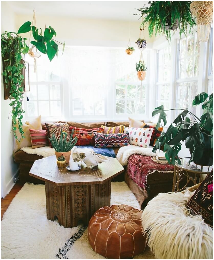 bohemian living room