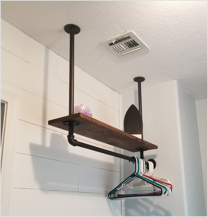 10 Clothes Hanging Solutions For A Laundry Room