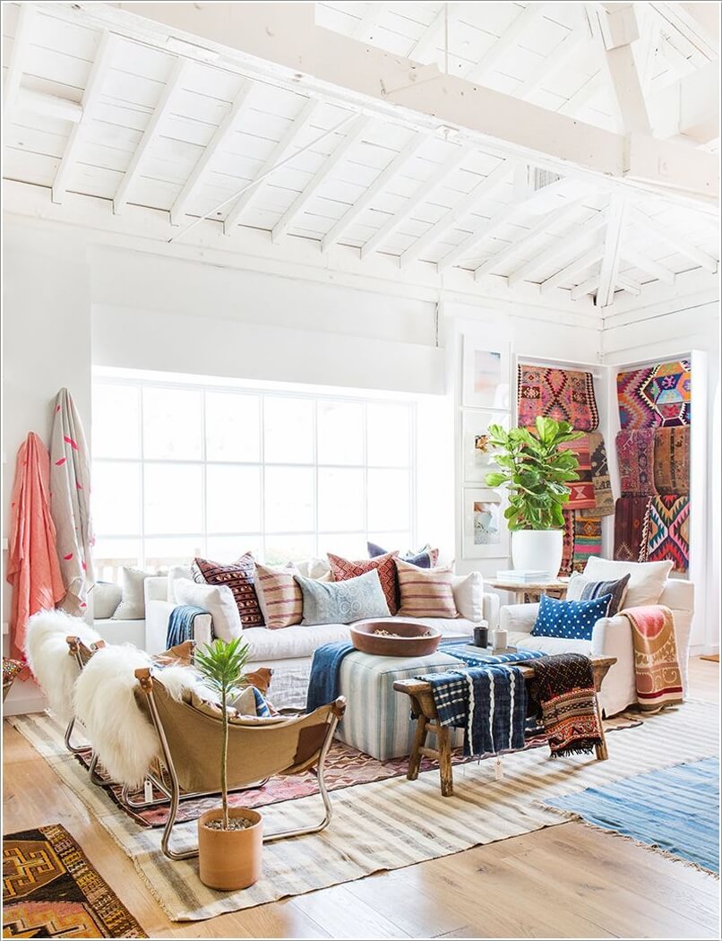 bohemian living room