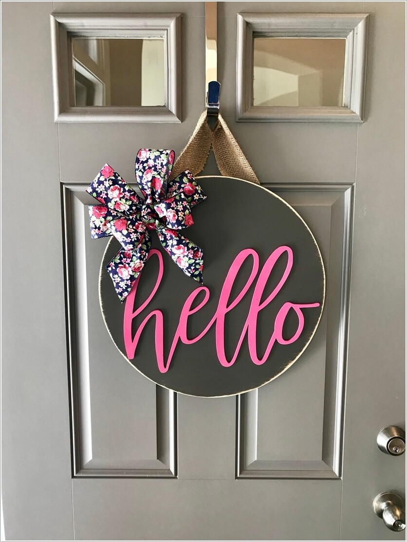 Front Door Welcome Signs 