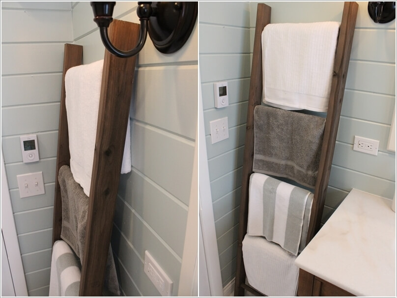 diy towel holder 