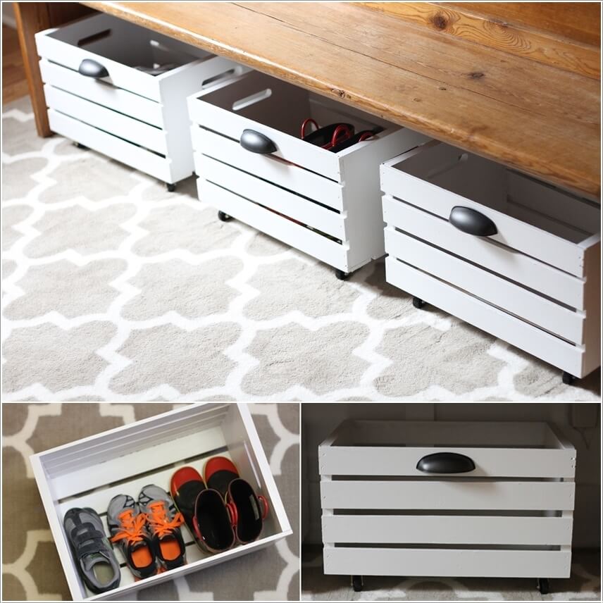 DIY Under Bed Storage Ideas