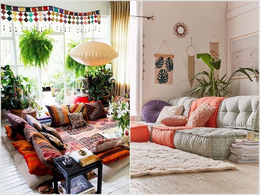 bohemian living room