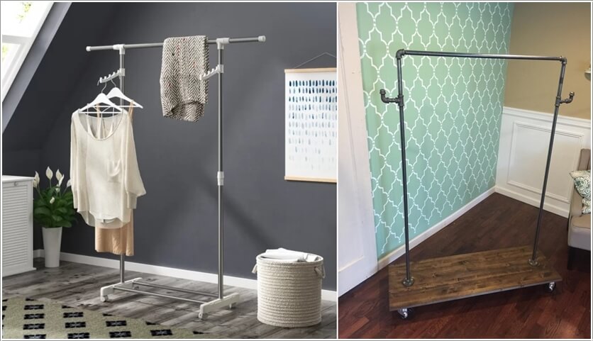 10 Clothes Hanging Solutions for a Laundry Room