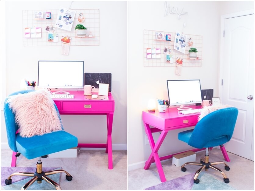 How to Bring Cheer to a Home Office