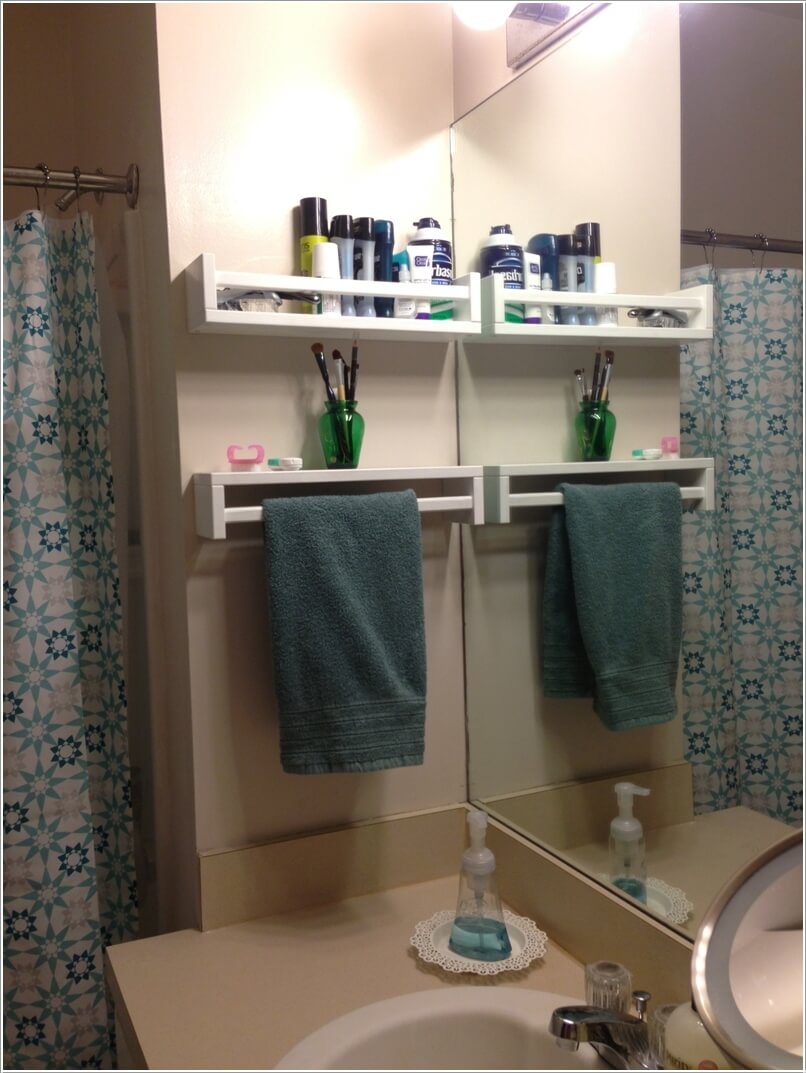 diy towel holder 