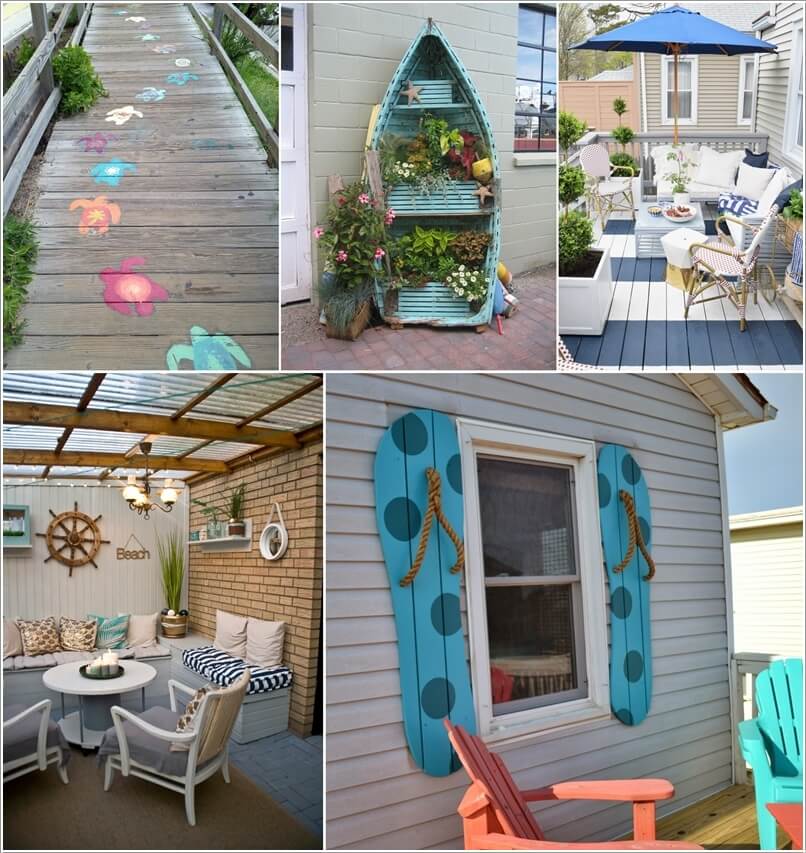 Coastal Decor Ideas for Your Home's Outdoor 