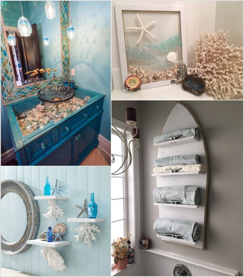 Sea Inspired Bathroom Decor Ideas 