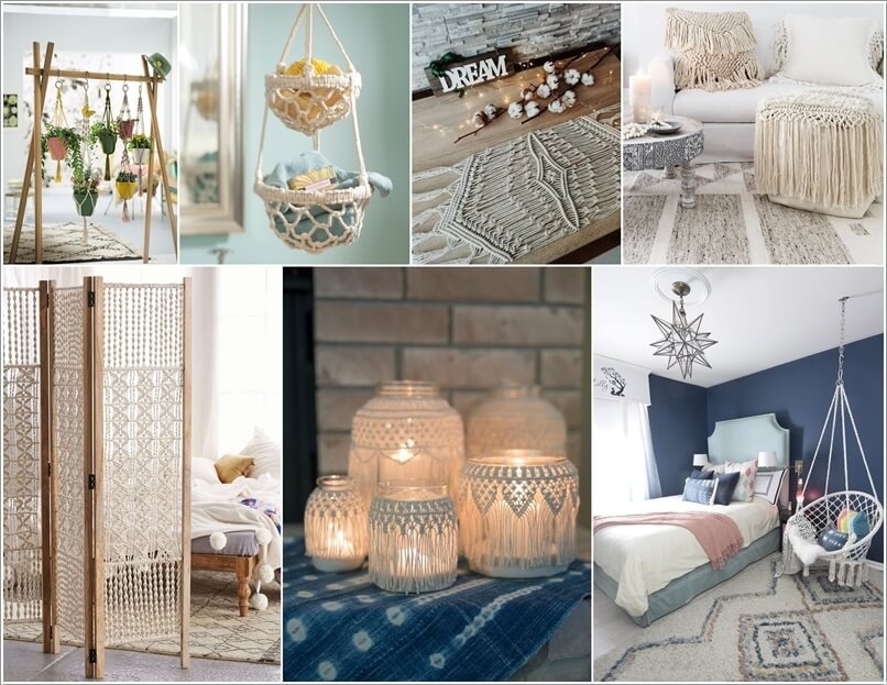 macrame home decor 