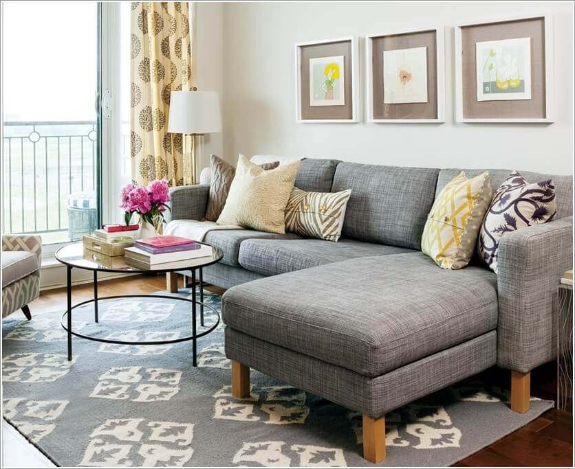 How to Style a Sectional Sofa 