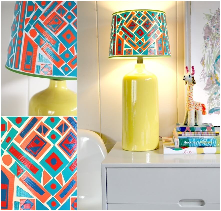 diy lampshade makeover 