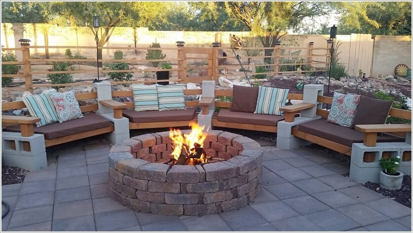 Fire Pit Seating Ideas