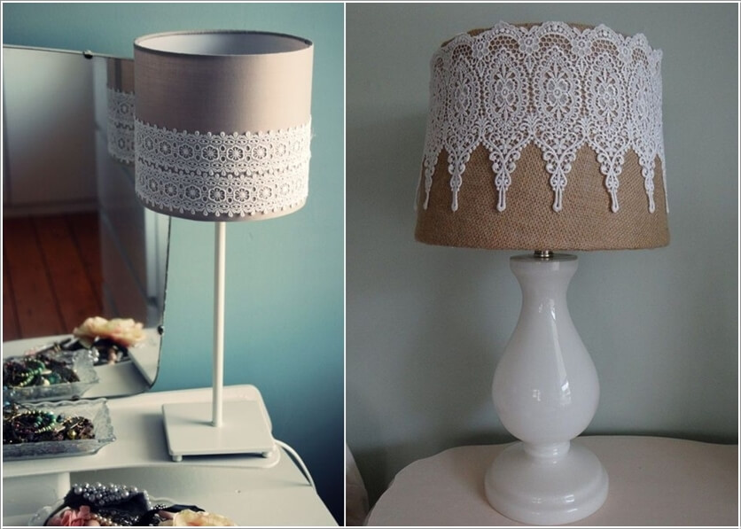 diy lampshade makeover 