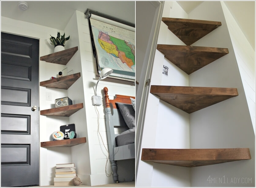 DIY Corner Storage Ideas