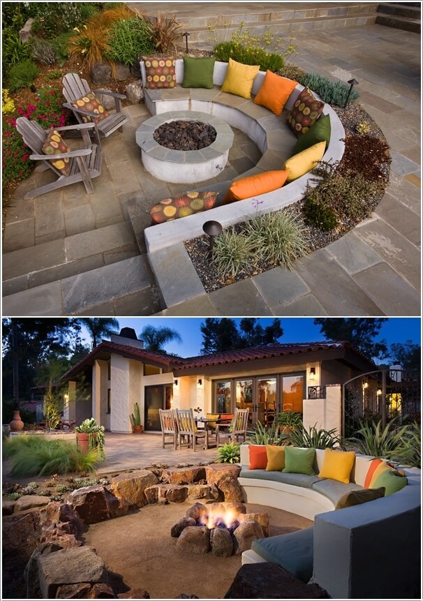 Fire Pit Seating Ideas