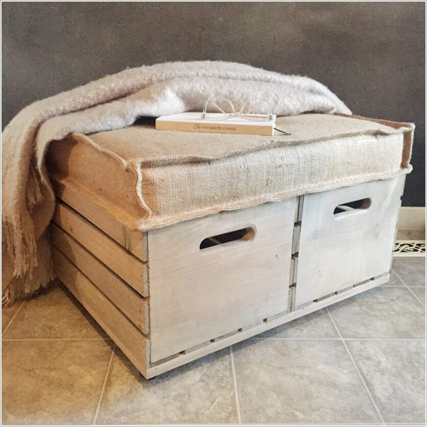 diy ottoman 