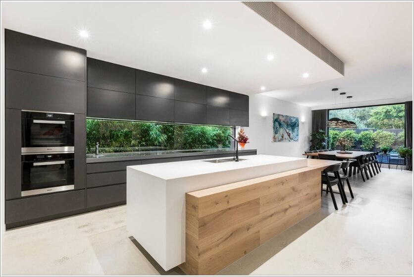  Black and White Kitchen