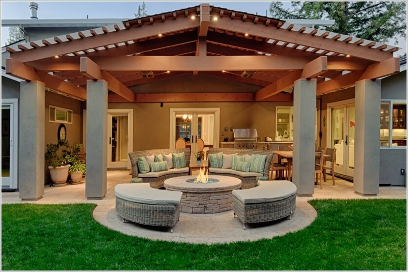 Fire Pit Seating Ideas