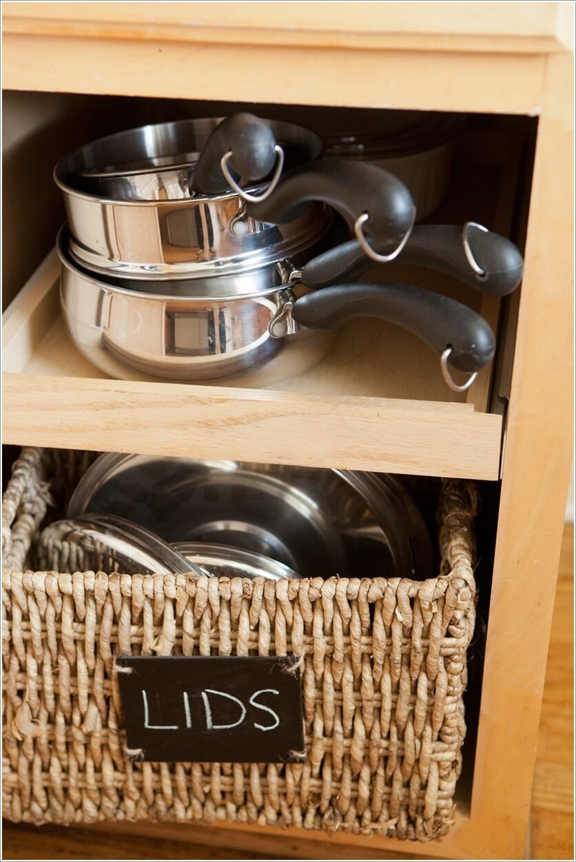 10 Storage Solutions for Organizing Pot Lids