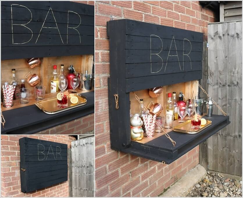 diy outdoor bar