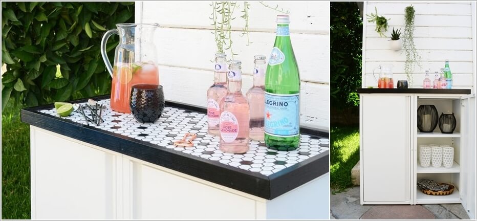 diy outdoor bar