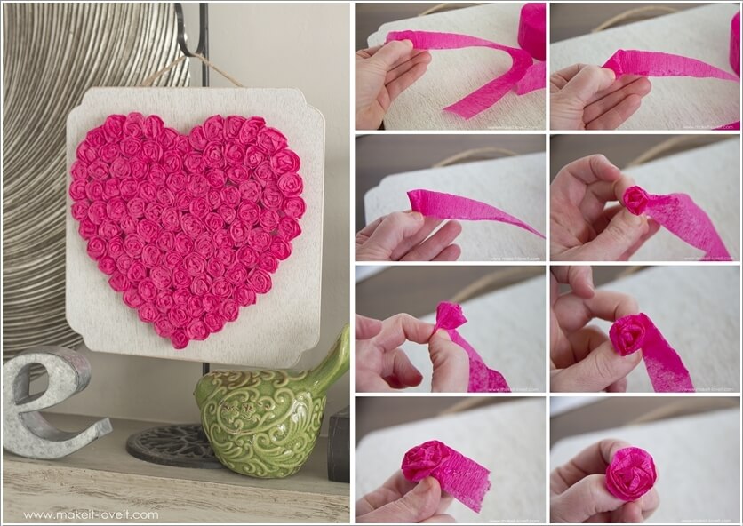 DIY Crepe Paper Decoration