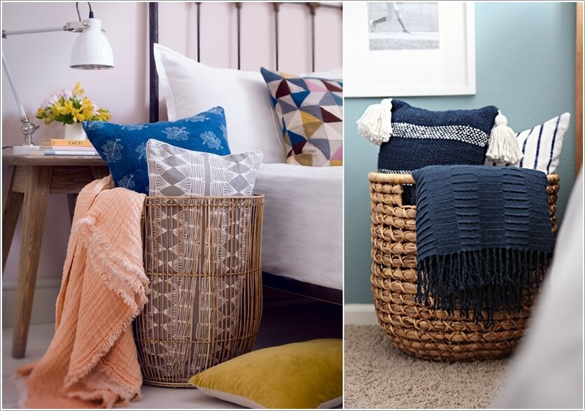 Pillow Storage Ideas