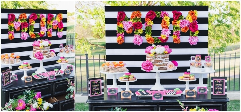 mother's day brunch party decor 