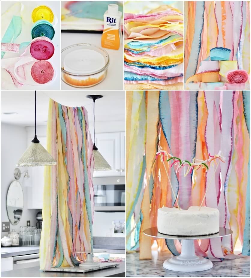 DIY Crepe Paper Decorations