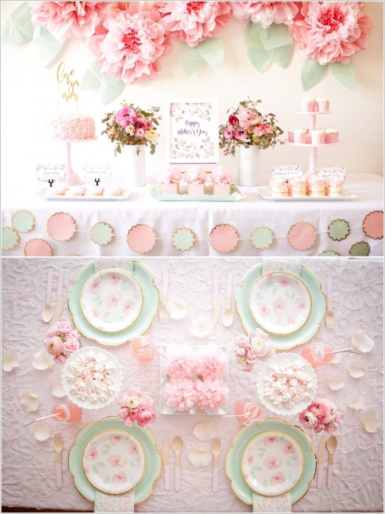 mother's day brunch party decor 