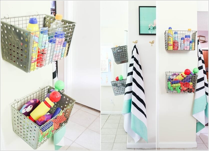 Decorate with Locker Baskets 