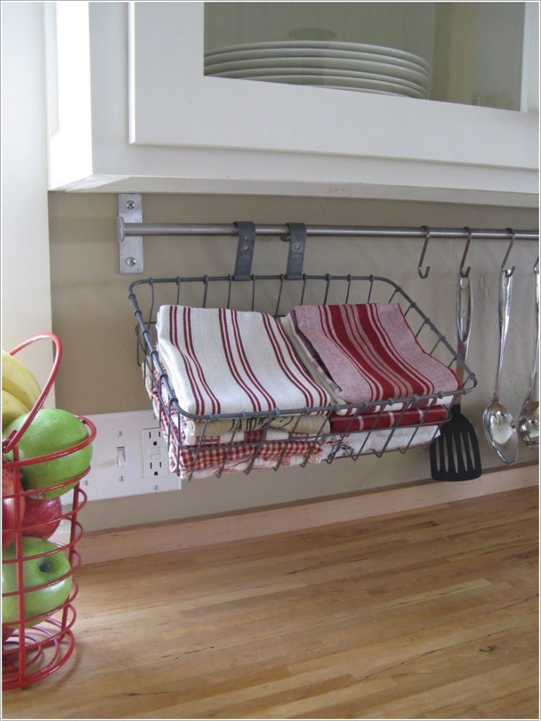 Dishcloth Storage Ideas