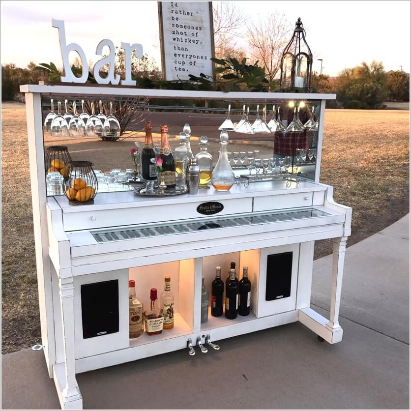 diy outdoor bar