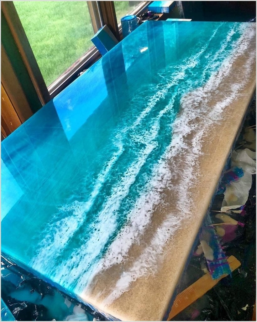 epoxy resin table 