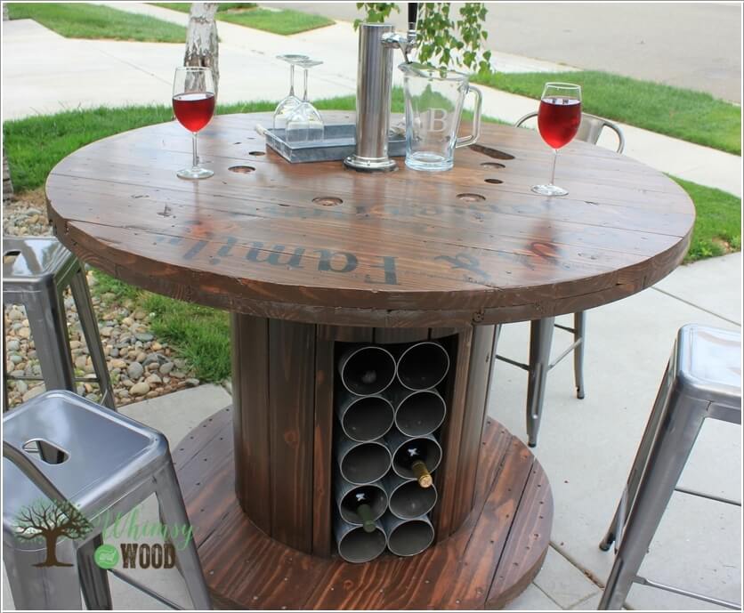 diy outdoor bar