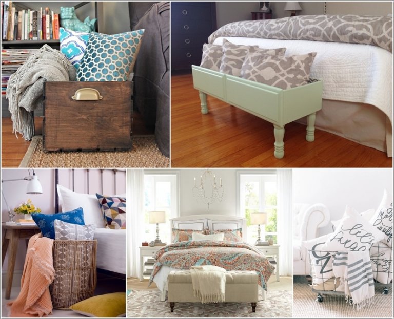 10 Amazing Pillow Storage Ideas