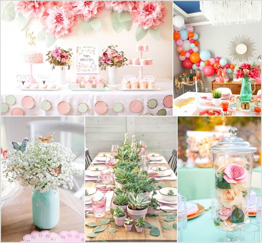 mother's day brunch party decor 