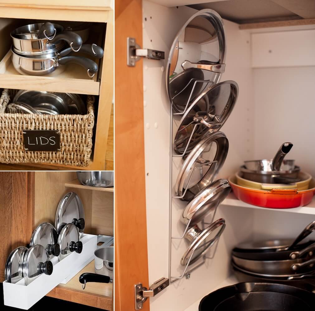 10 Storage Solutions for Organizing Pot Lids