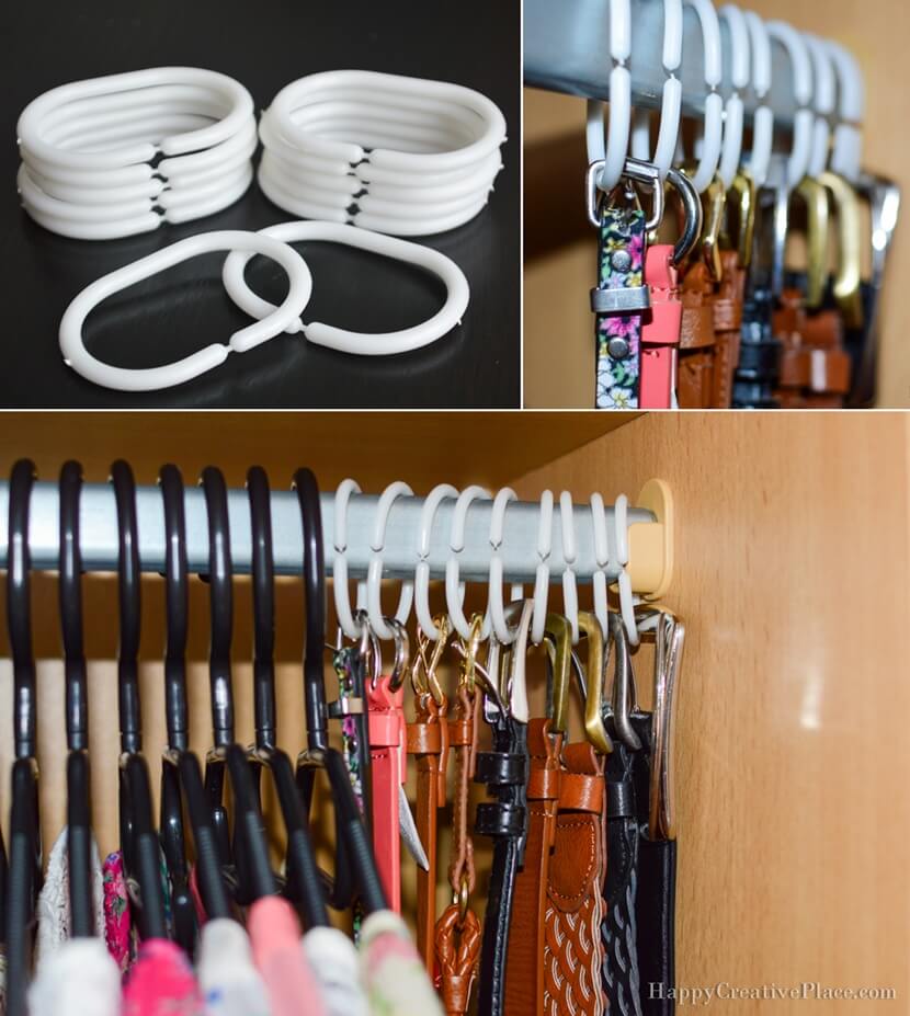 closet storage hacks 